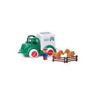Viking Toys Viking Toys - Jumbo Horse Transport M/1 Person +2 Horses + Fence (130007)