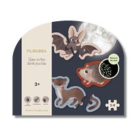 Filibabba Filibabba - Glow in the dark puzzle - Forest friends - (FI-03320)