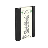 Legind A/S Skissbok med resårband 9x14cm : 60 sidor, 130 gram