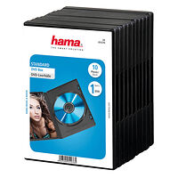 Hama DVD-Box Svart 10-pack