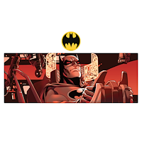 Fanatik DC Batman Desk Pad & Coaster Set