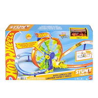 Hot Wheels Hot Wheels - Stunt Tracks Rapid Launch & Loop - (965-2503)
