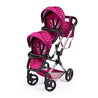 Bayer Bayer - Twin Pram - Neo - Pink (26267AA)