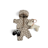Smallstuff Smallstuff - Doll clothing, sweat suit with AO dogs, shoes and dog - (40010-45)