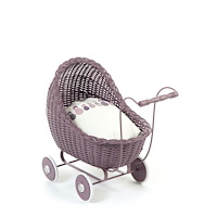 Smallstuff Smallstuff - Doll Stroller - Dark Rose