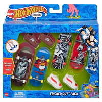 Hot Wheels Hot Wheels - Skate Tony Hawk - Fingerboards & Skate Shoes Multipack (HGT84) (asst)