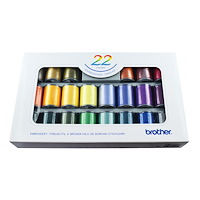 Brother Brother - ETS22 Embroiderythread Set (22 Colours)