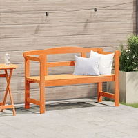 vidaXL Utomhusbänk Akacia 119x76x44 cm Massivt trä