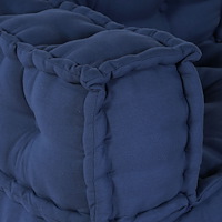 vidaXL Modulär Puff Indigo 140x70x36 Tyg