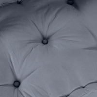 vidaXL Modulär Pouffe Grå 70x70x36 Tyg