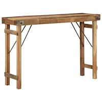 vidaXL Konsol Bord 110x35x76 cm Massivt Återvunnet Trä