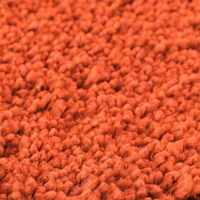 vidaXL 2-delars badrumsmatta set orange polypropylen halkfri