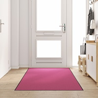 vidaXL Rosa Dörrmatta - Maskintvättbar, 120x250 cm
