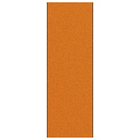 vidaXL Dörrmatta Tvättbar Orange 120x350 cm