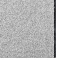 vidaXL Grå Rektangulär Dörrmatta 120x350 cm
