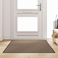 vidaXL Rektangulär Dörrmatta Beige 120x180 cm