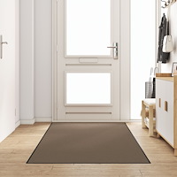 vidaXL Dörrmatta Rektangulär Beige 120x250 cm