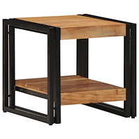 vidaXL Kaffeebord 40x50x38 cm Massivt Akaciaträ