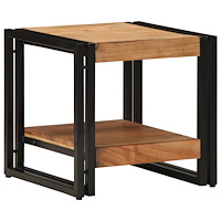 vidaXL Kaffeebord 40x50x38 cm Massivt Akaciaträ