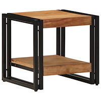 vidaXL Kaffeebord 40x50x38 cm Massivt Akaciaträ