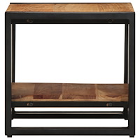 vidaXL Kaffeebord 40x50x38 cm Massivt Akaciaträ