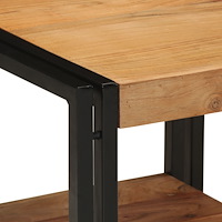 vidaXL Kaffeebord 40x50x38 cm Massivt Akaciaträ