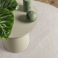 vidaXL Matta "HUARTE" Sand 160x230 cm Oval