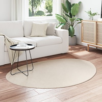 vidaXL Matta "HUARTE" Kort lugg Mjuk och Tvättbar Beige 120x170 cm