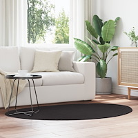 vidaXL Matta "HUARTE" Kort Lugg Mjuk och Tvättbar Svart 120x170 cm
