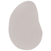vidaXL Områdesmatta Sand 80x150 cm Polyester Halkfri