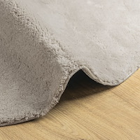 vidaXL Områdesmatta Sand 80x150 cm Polyester Halkfri
