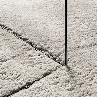vidaXL Områdesmatta Sand 80x150 cm Polyester Halkfri