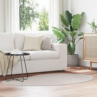 vidaXL Områdesmatta Sand 120x170 cm Polyester Halkfri