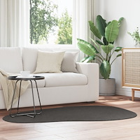 vidaXL Matta 'HUARTE' Kort lugg Mjuk och tvättbar Antracit 120x170 cm