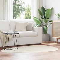 vidaXL Mattor Grädde Polyester 120 x 170 cm Områdesmattor Övrig