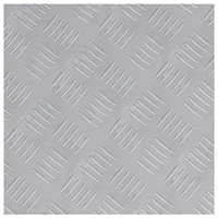 vidaXL Aluminium Checker Plates 2 st Halkfria 40x40 cm