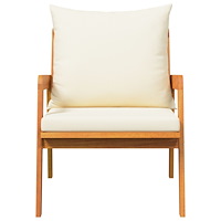 vidaXL Trädgårdsstolar 2 st 59.5x65x71.5 cm Massivt trä akacia