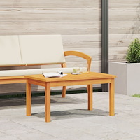 vidaXL Kaffe Bord 75x40x38 cm Massivt Akaciaträ