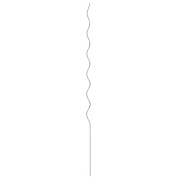 vidaXL Spiralväxtstöd 20 stycken 150 cm Galvaniserat Stål