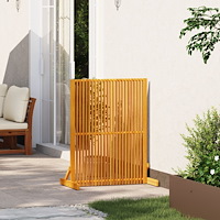 vidaXL Integritetsskärm Inomhus/Utomhus 110 cm Solid Akacia Trä