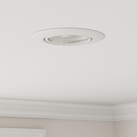 vidaXL Inbyggda Spotlights 12 st Runda GU10 Vita Ø90 mm Stål