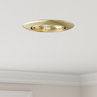 vidaXL Infällda Spotlights 12 st Rund GU10 Guld Ø90 mm Stål