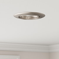 vidaXL Inbyggda Spotlights 6 st Rund GU10 Silver Ø90 mm Stål