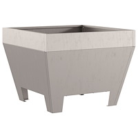 vidaXL Eldstad 50x50x30 cm väderbeständigt stål
