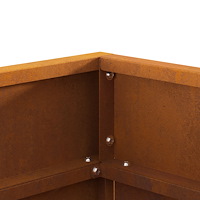 vidaXL Eldstad 50x50x30 cm väderbeständigt stål