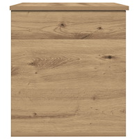 vidaXL Förvaringslåda med lock artisan ek 60x42x46 cm konstruerat trä