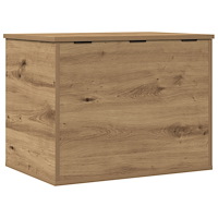 vidaXL Förvaringslåda med lock artisan ek 60x42x46 cm konstruerat trä