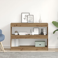 vidaXL Bokhylla/Rumsavdelare - Artisan Ek - 100x30x72 cm - Tillverkad av konstruerat trä