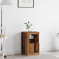 vidaXL Skåp med LED-lampor Gamla trädet 41x37x67 cm