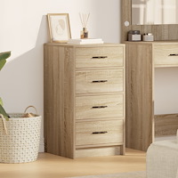 vidaXL Sideboard sonoma ek 40x41x75 cm konstruerat trä
